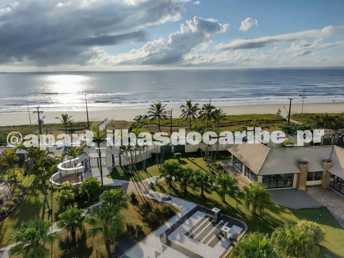 Apto Cond Ilhas Do Caribe - Pr - Beira Mar Матинос Екстериор снимка