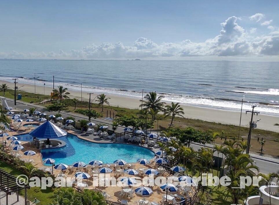 Apto Cond Ilhas Do Caribe - Pr - Beira Mar Матинос Екстериор снимка