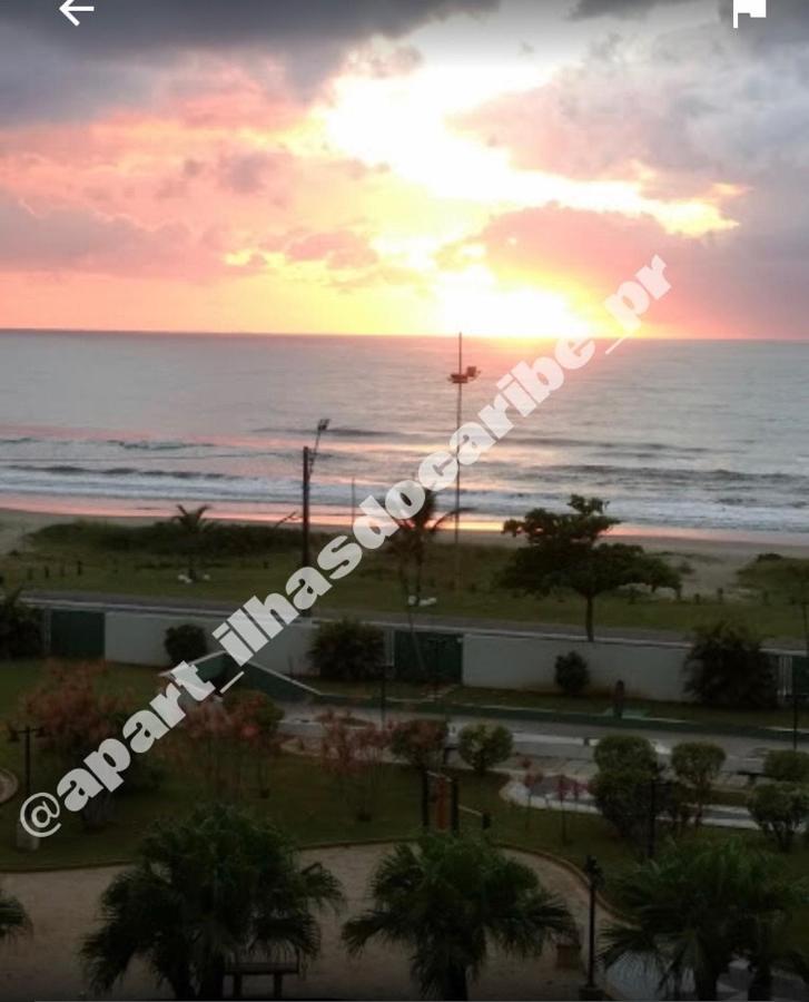 Apto Cond Ilhas Do Caribe - Pr - Beira Mar Матинос Екстериор снимка