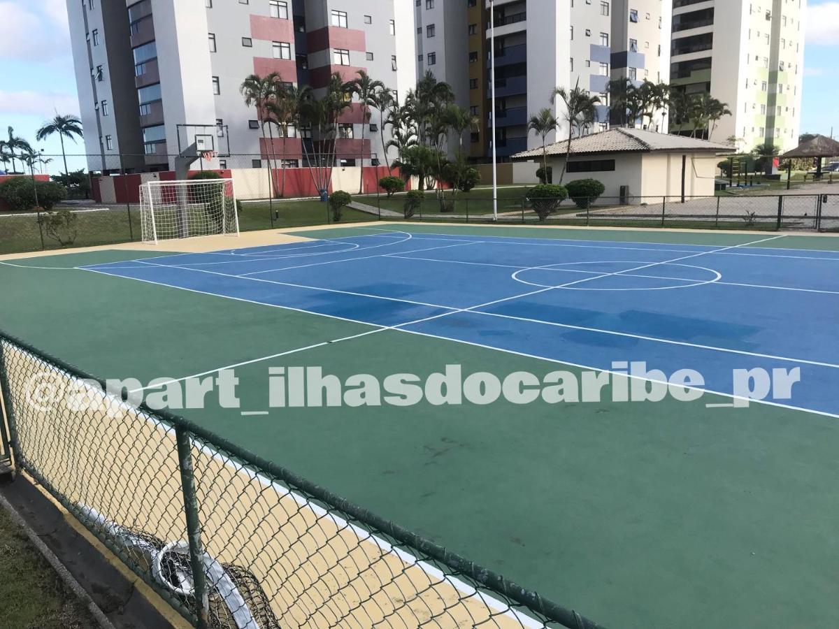Apto Cond Ilhas Do Caribe - Pr - Beira Mar Матинос Екстериор снимка