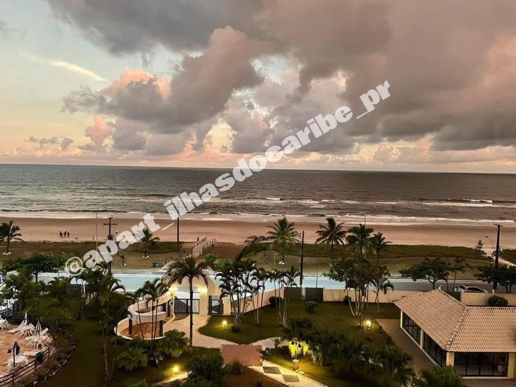 Apto Cond Ilhas Do Caribe - Pr - Beira Mar Матинос Екстериор снимка