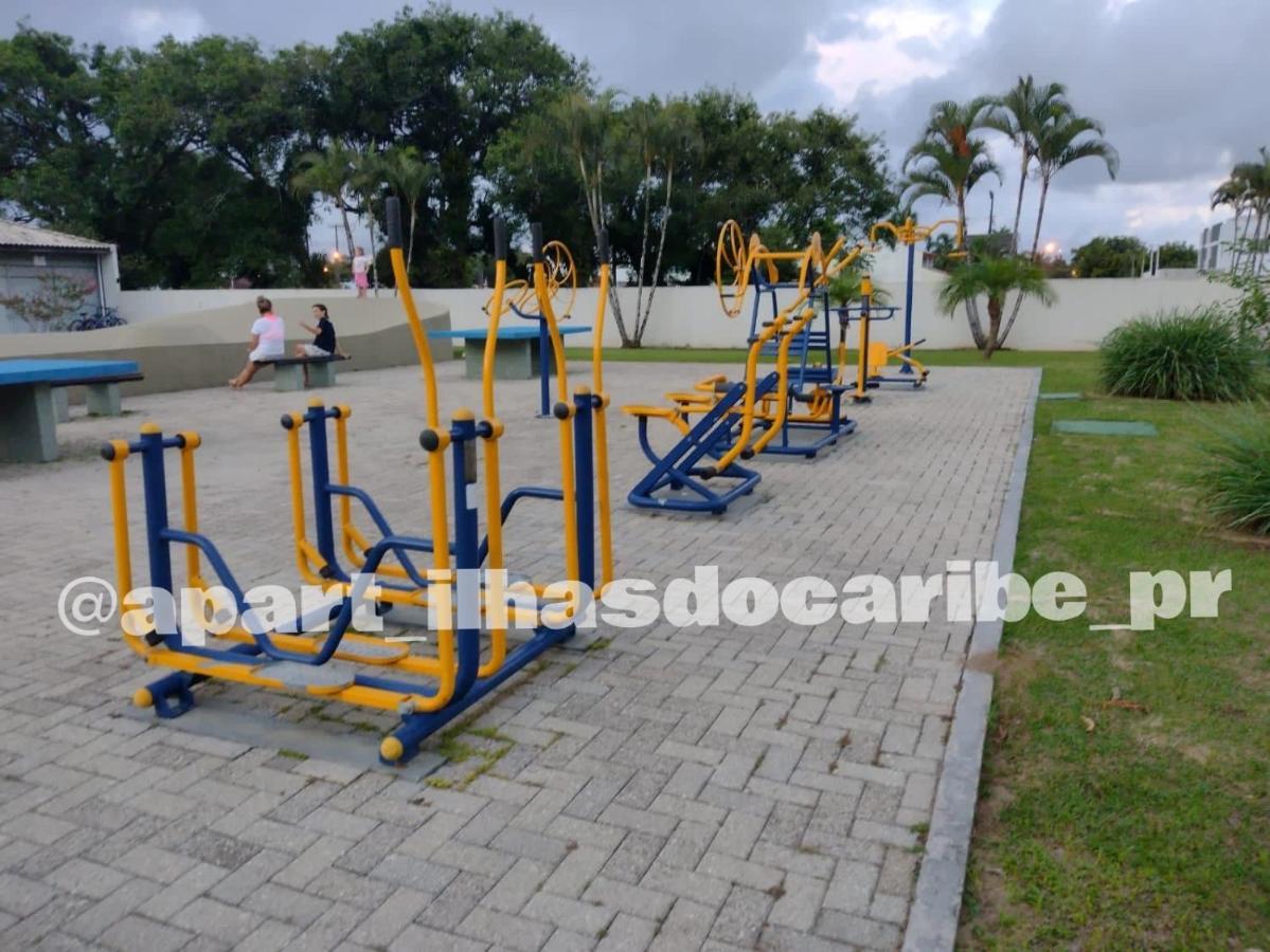 Apto Cond Ilhas Do Caribe - Pr - Beira Mar Матинос Екстериор снимка